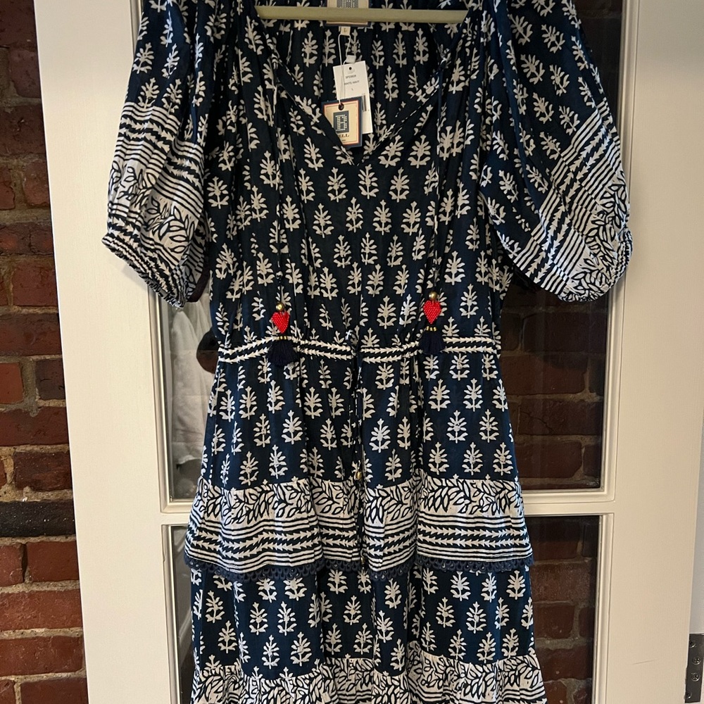 Bell (Alicia Bell) Roxy Silk-Cotton Minidress